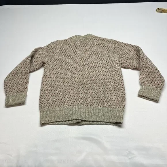 Vintage 1990s Wool Hearts L.L. Bean Cardigan Sweater - Picture 7 of 7